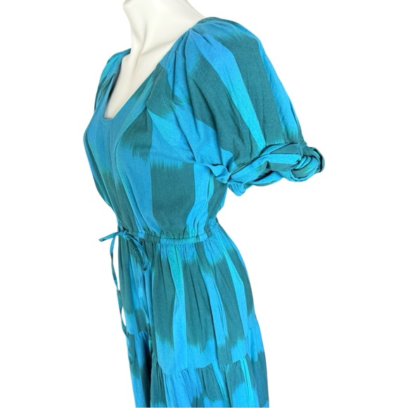 Elegant Blue Midi Dress for Women NWT $235 - Picture 4 of 5